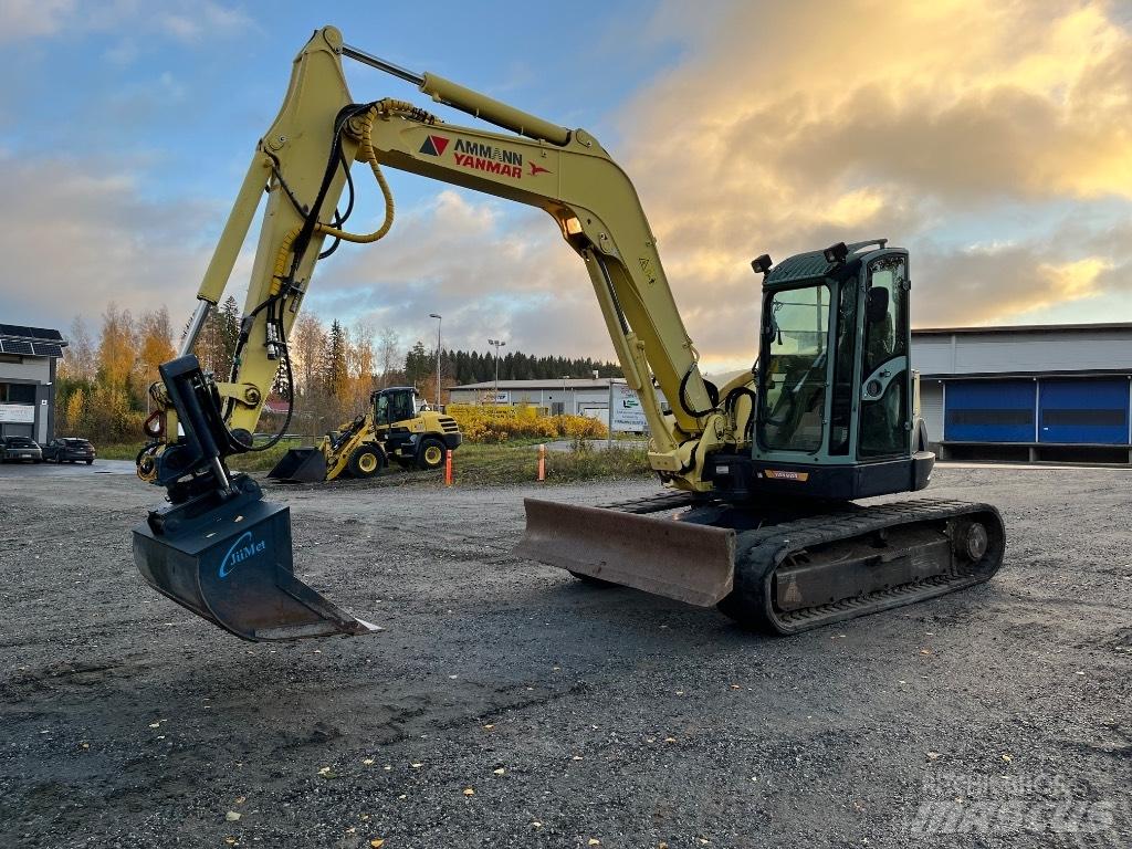 Yanmar SV 100 Малые экскаваторы 7т-12т