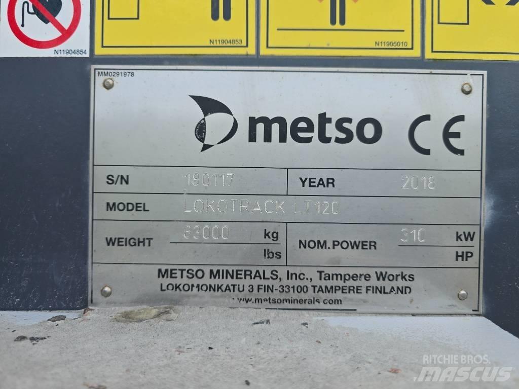 Metso LT 120 Мобильные дробилки