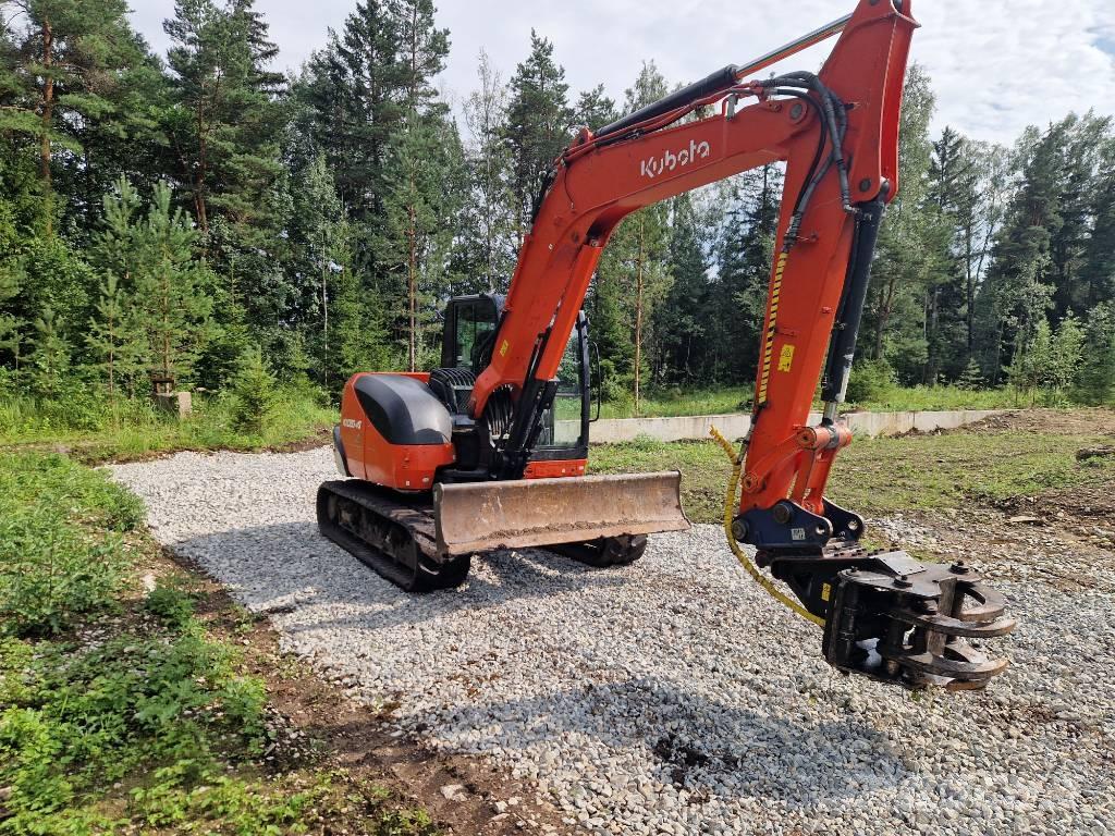 Kubota KX 080-4 Малые экскаваторы 7т-12т