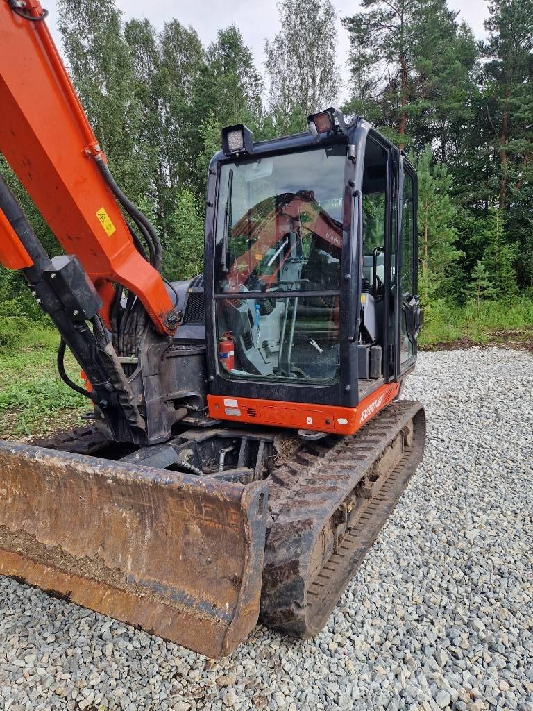 Kubota KX 080-4 Малые экскаваторы 7т-12т