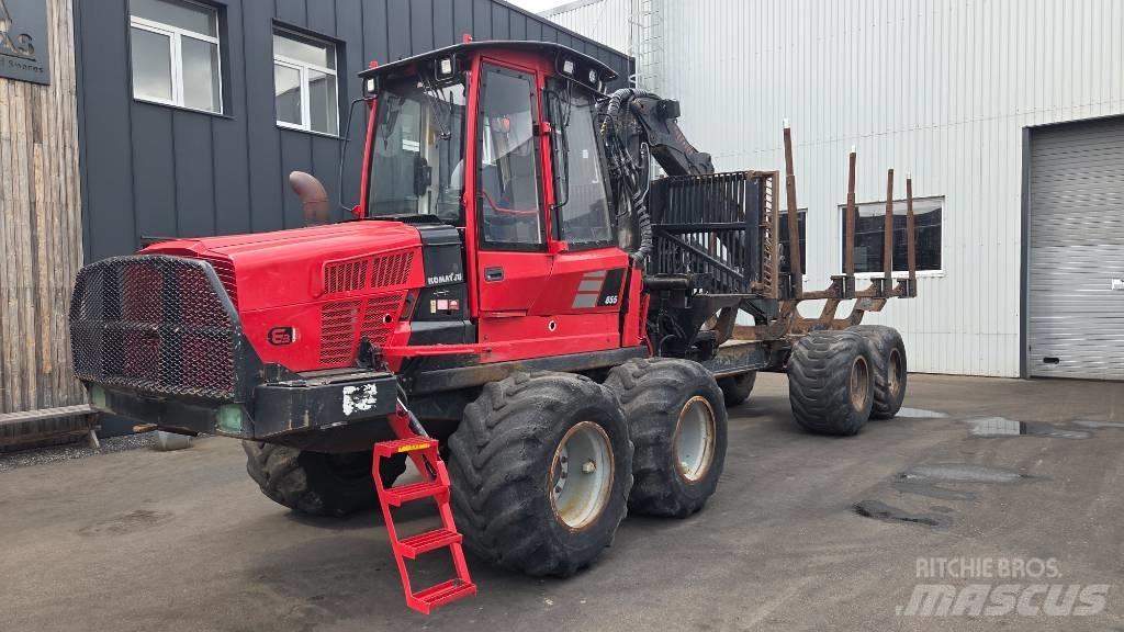Komatsu 855 Форвардеры