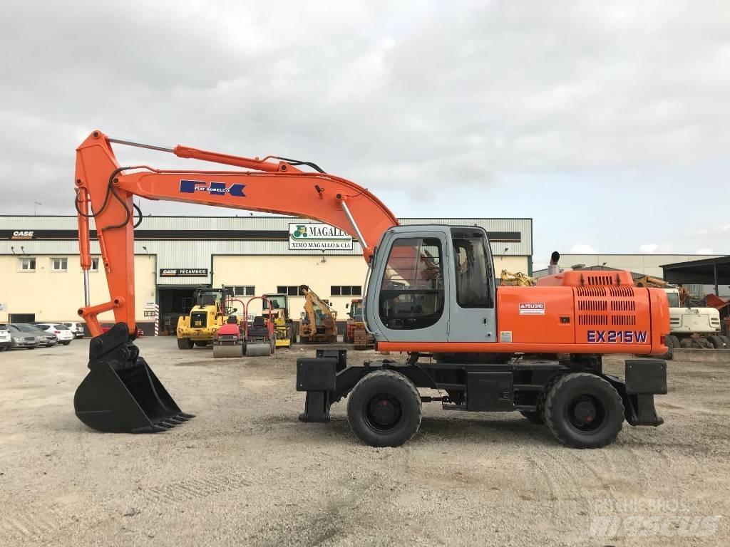 Fiat-Kobelco EX215W Колёсные экскаваторы