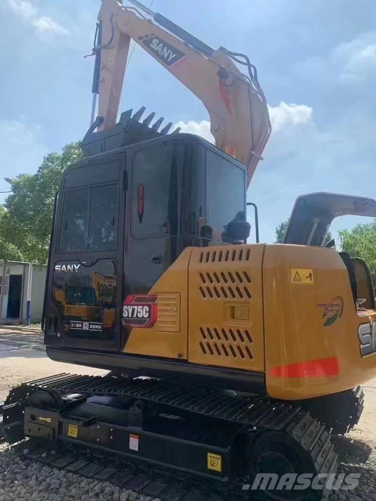 Sany SY75C Малые экскаваторы 7т-12т