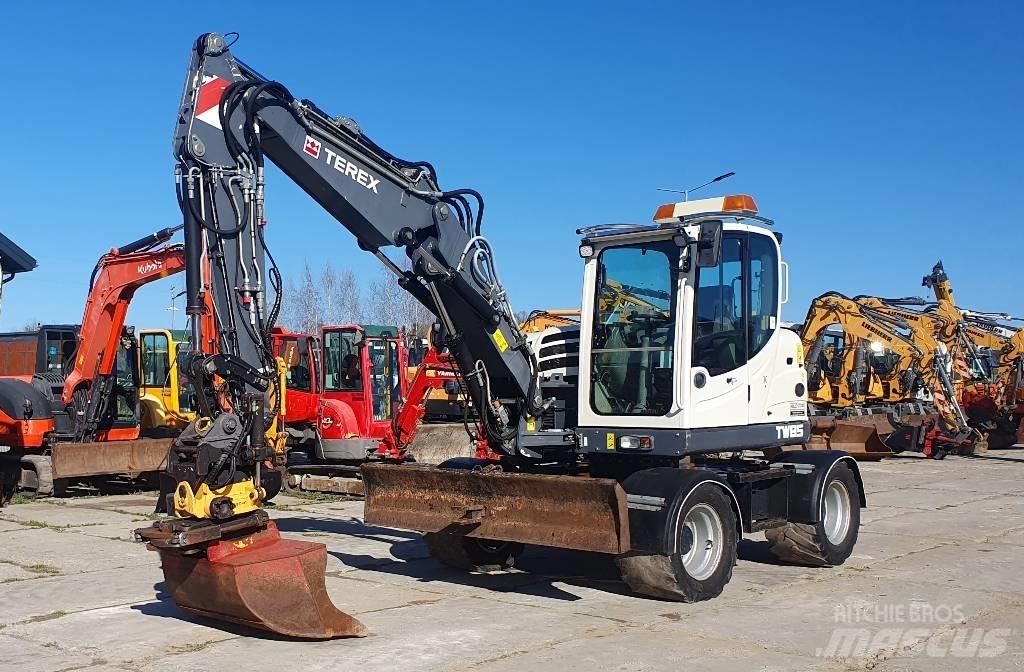 Terex TW 85 Колёсные экскаваторы