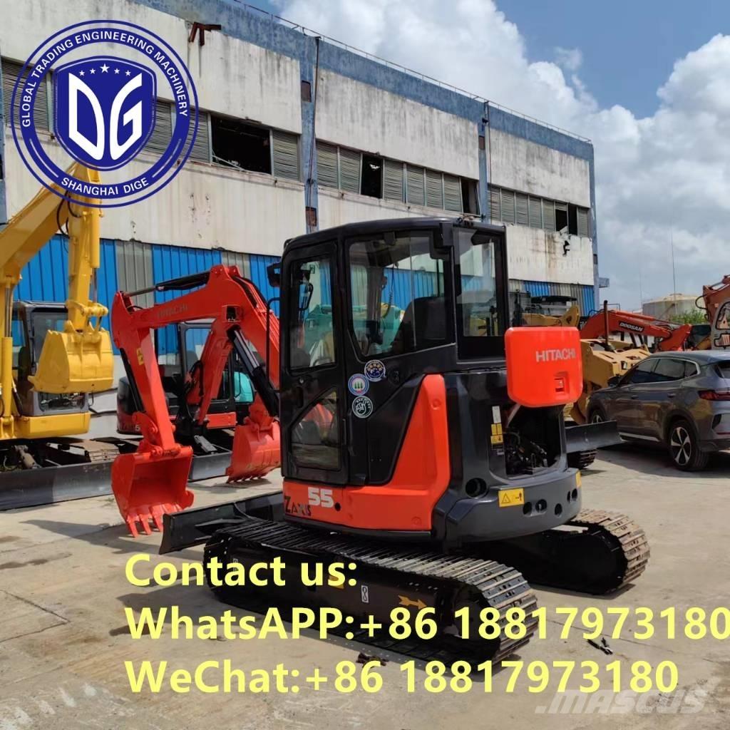 Hitachi ZX 55 U-5 A Мини-экскаваторы