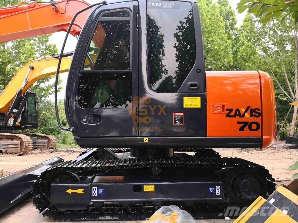 Hitachi ZX 70 Малые экскаваторы 7т-12т