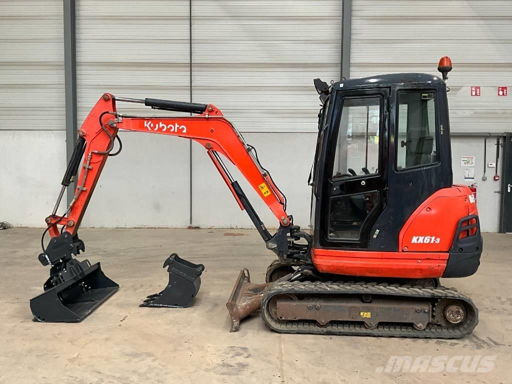 Kubota KX 61-3 Мини-экскаваторы