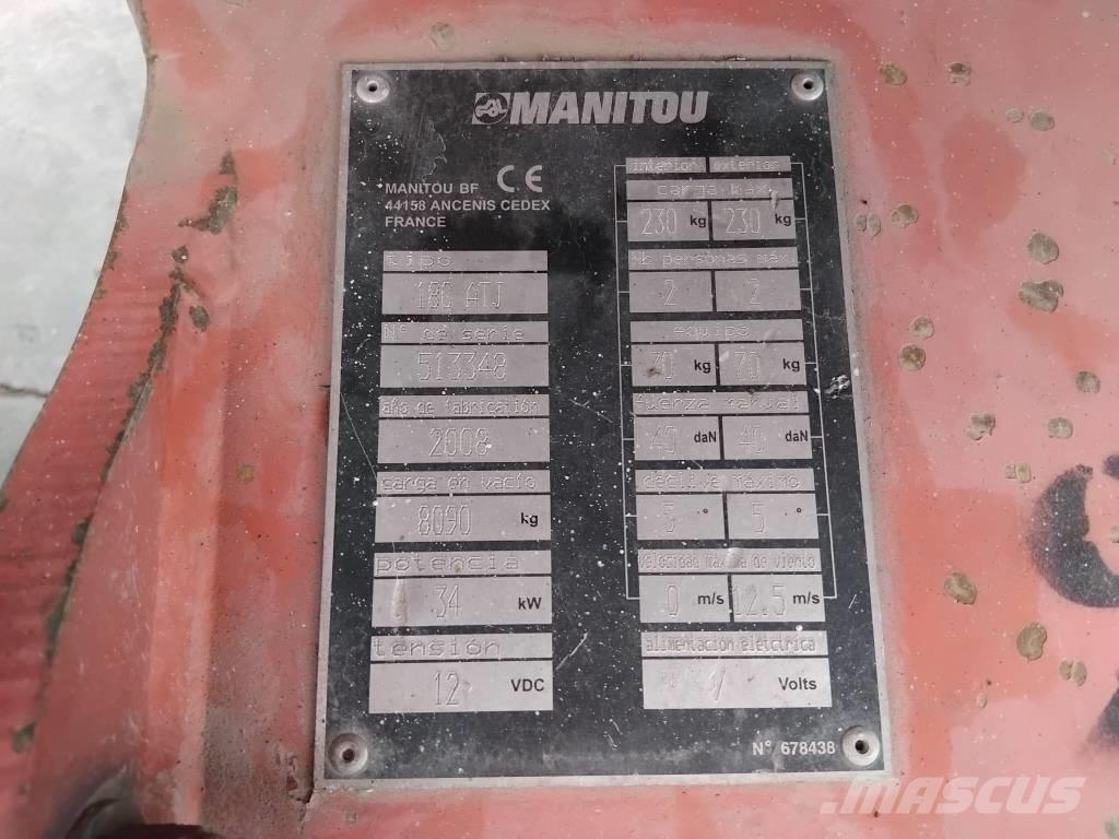 Manitou 180ATJ Коленчатые подъемники