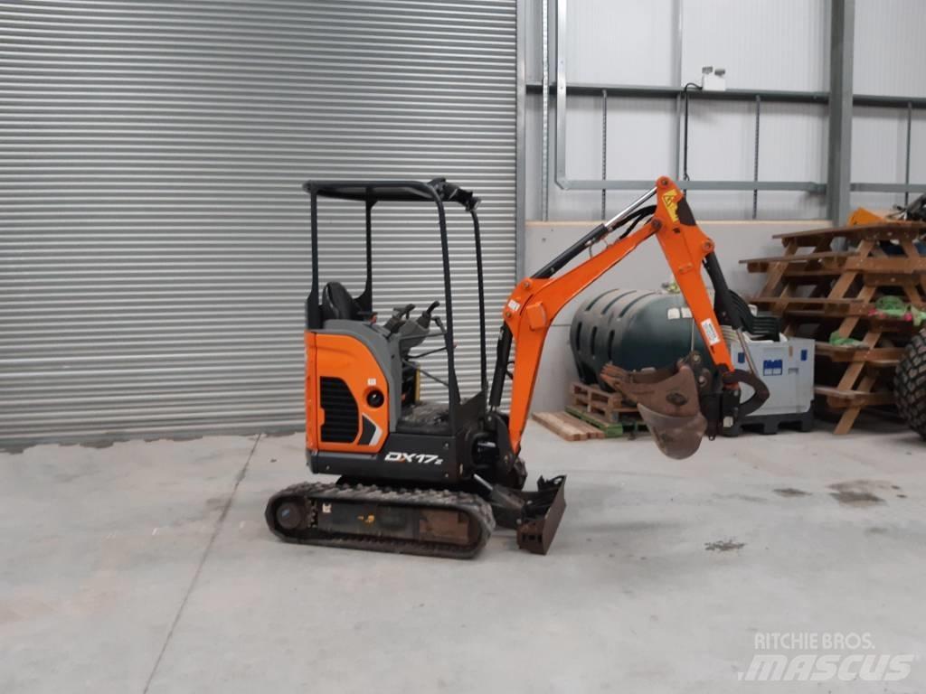Doosan DX17Z Мини-экскаваторы