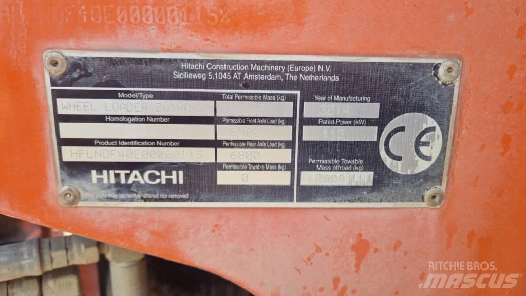Hitachi ZW 140 Фронтальные погрузчики