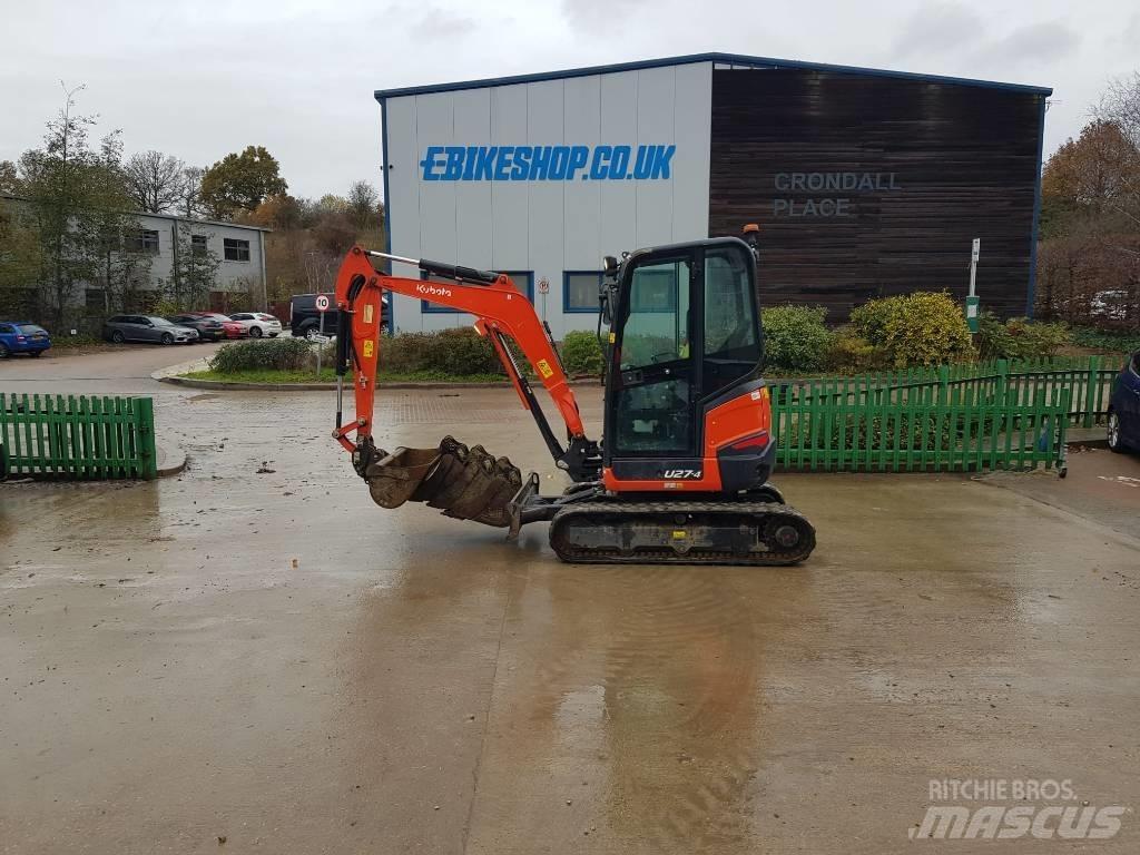 Kubota U27-4 Мини-экскаваторы
