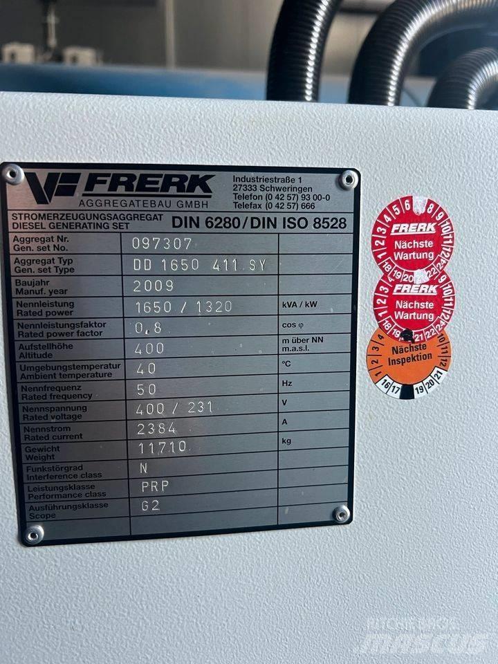 MTU 1650 KVA Дизельные генераторы