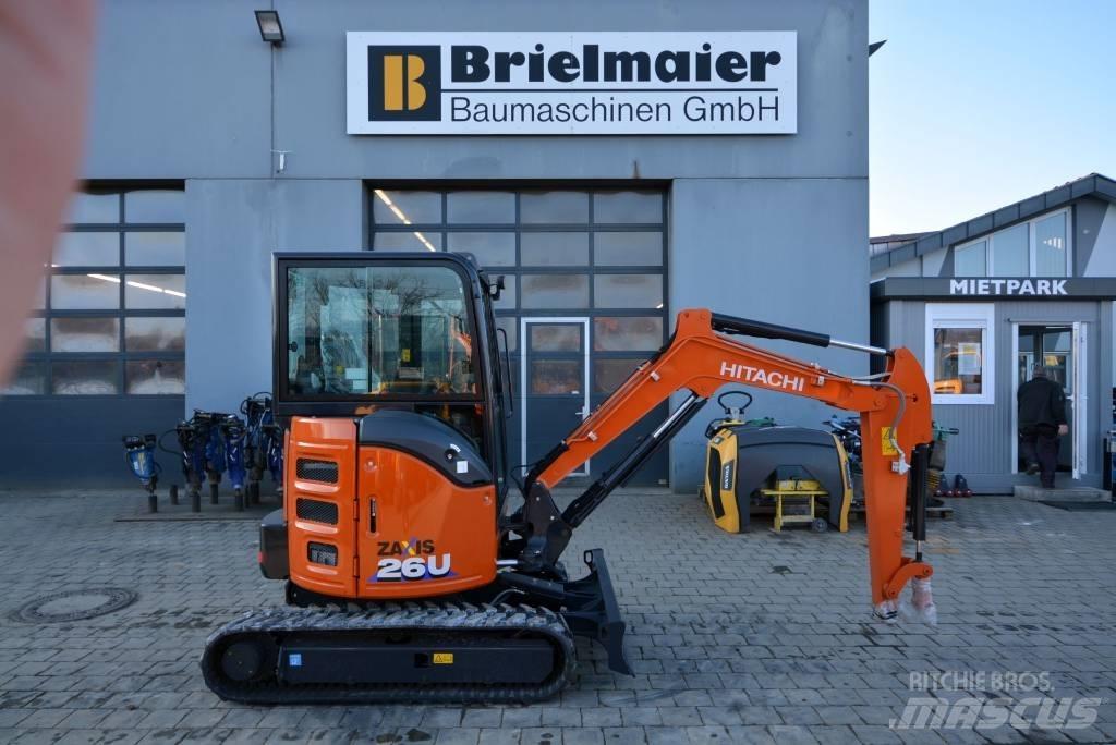 Hitachi ZX 26 U-6 Мини-экскаваторы