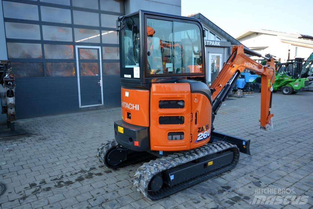 Hitachi ZX 26 U-6 Мини-экскаваторы