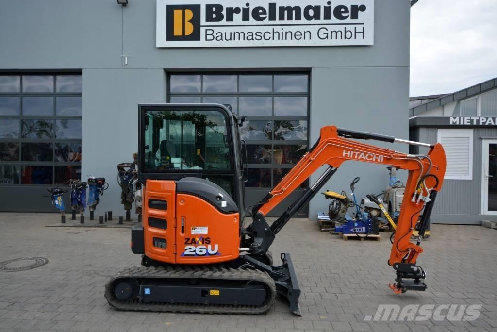 Hitachi ZX 26 U-6 Мини-экскаваторы
