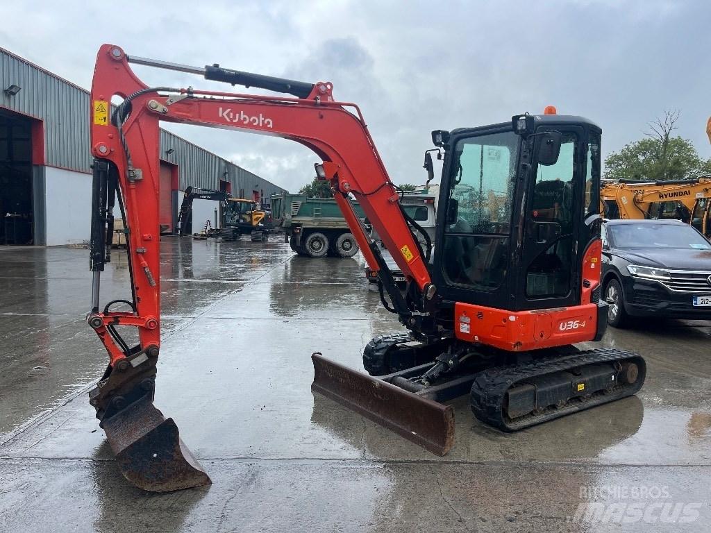 Kubota U 36-4 Мини-экскаваторы