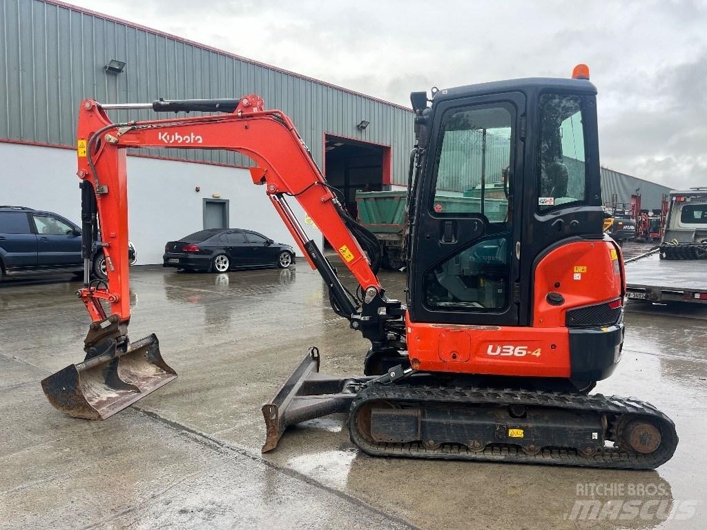 Kubota U 36-4 Мини-экскаваторы