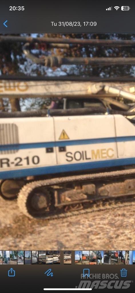  Soil mec R 210. Cfa Другое буровое оборудование