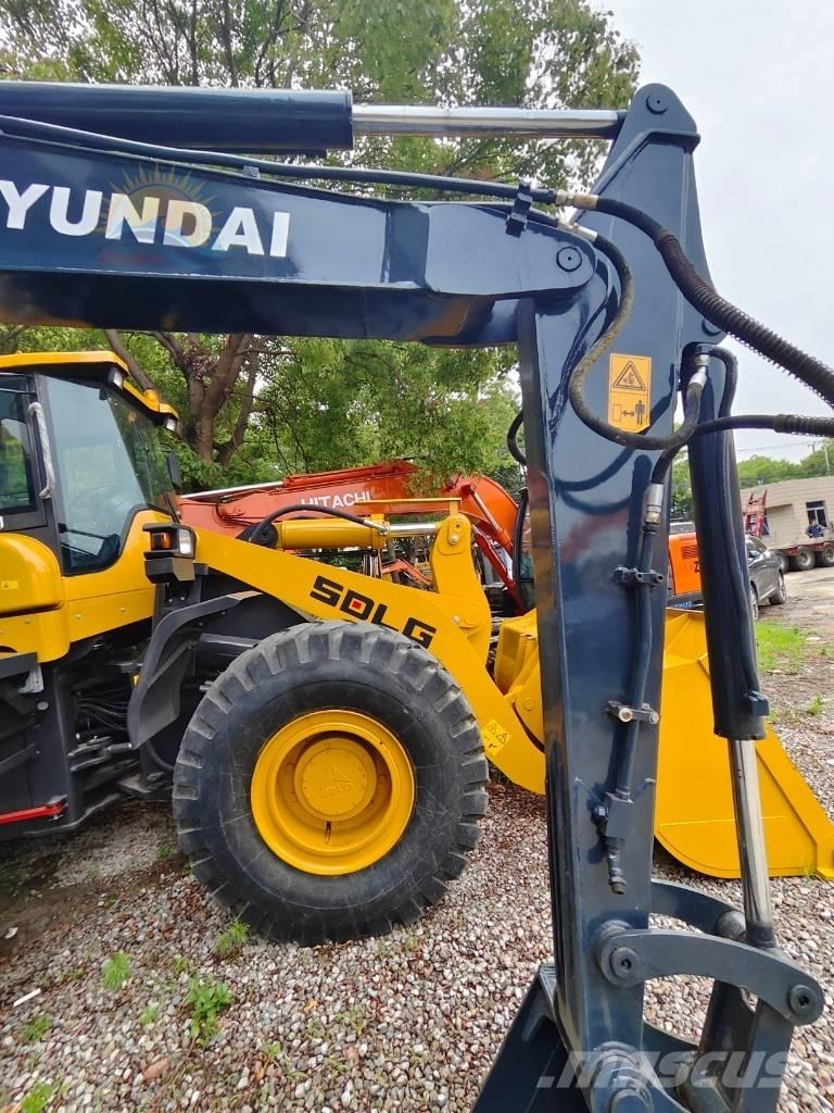 Hyundai R60W Колёсные экскаваторы