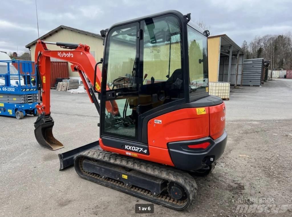 Kubota KX 027 Мини-экскаваторы