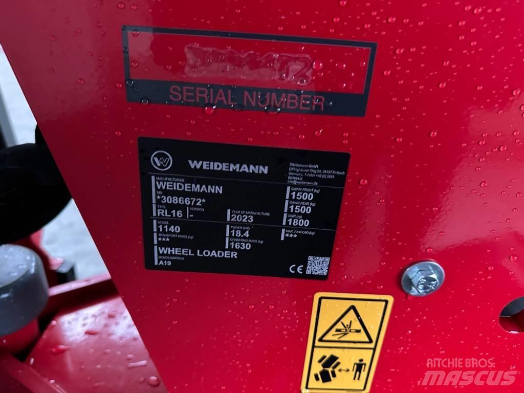 Weidemann 1140 Малые погрузчики