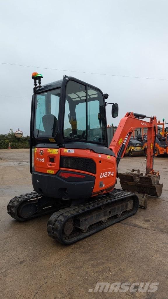 Kubota U 27-4 Мини-экскаваторы