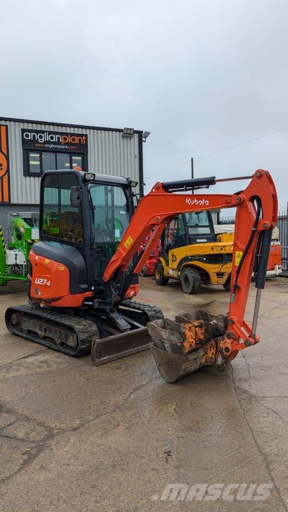 Kubota U 27-4 Мини-экскаваторы