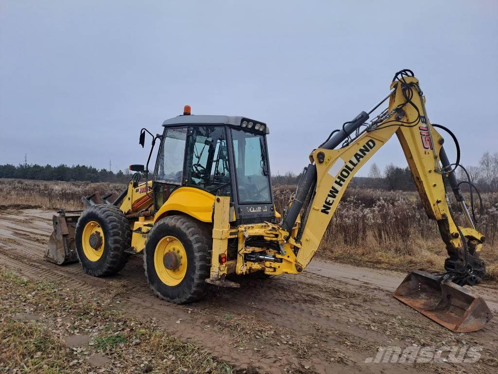 New Holland B 115 C Экскаваторы-погрузчики