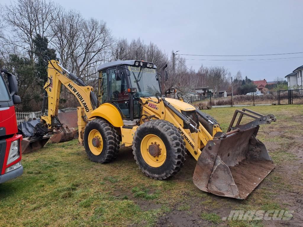 New Holland B 115 C Экскаваторы-погрузчики