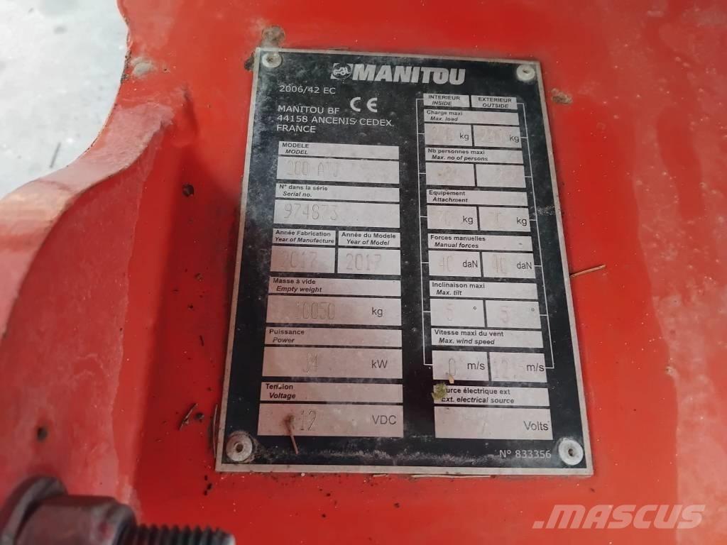 Manitou 200 ATJ Коленчатые подъемники