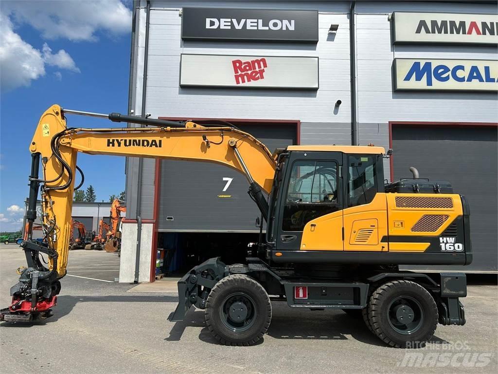 Hyundai HW160 Колёсные экскаваторы