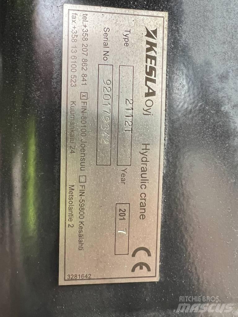 Kesla 2112T Гидроманипуляторы для леса