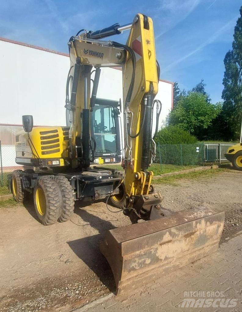 Yanmar B 110 W Колёсные экскаваторы