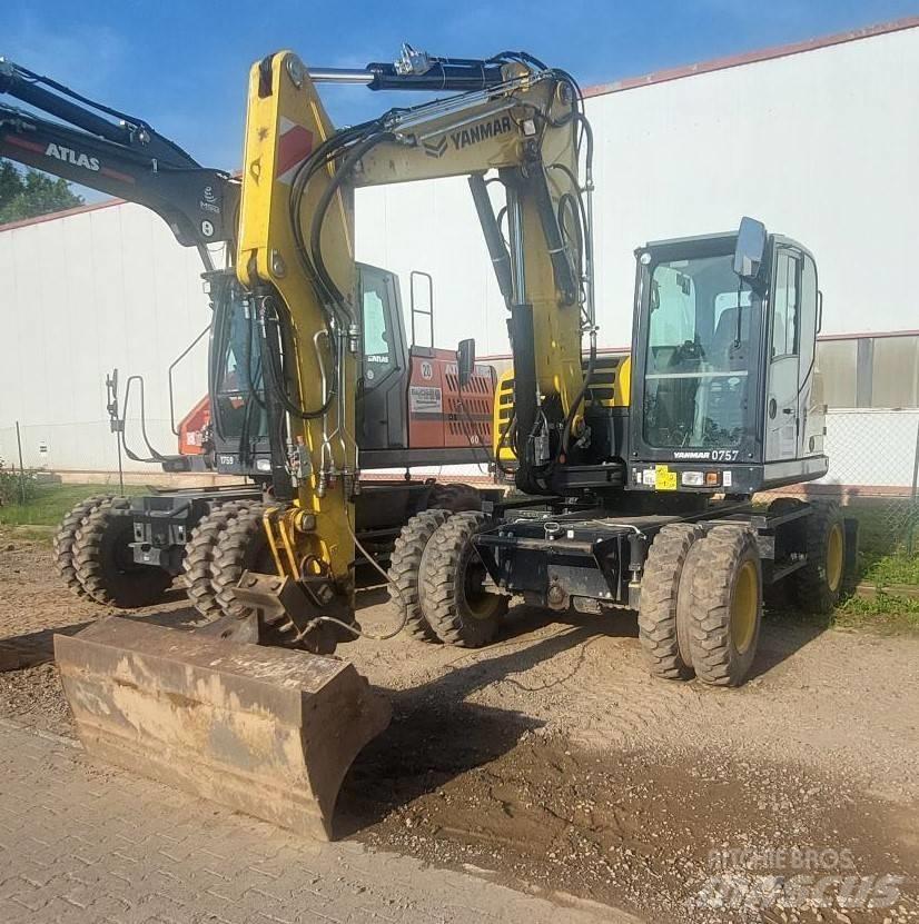 Yanmar B 110 W Колёсные экскаваторы