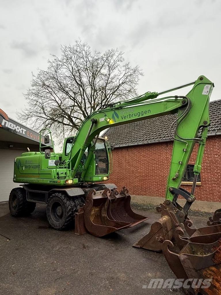 Hyundai R140W-9 Колёсные экскаваторы