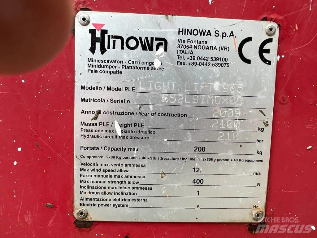 Hinowa LIGHLIFT 1965 Коленчатые подъемники
