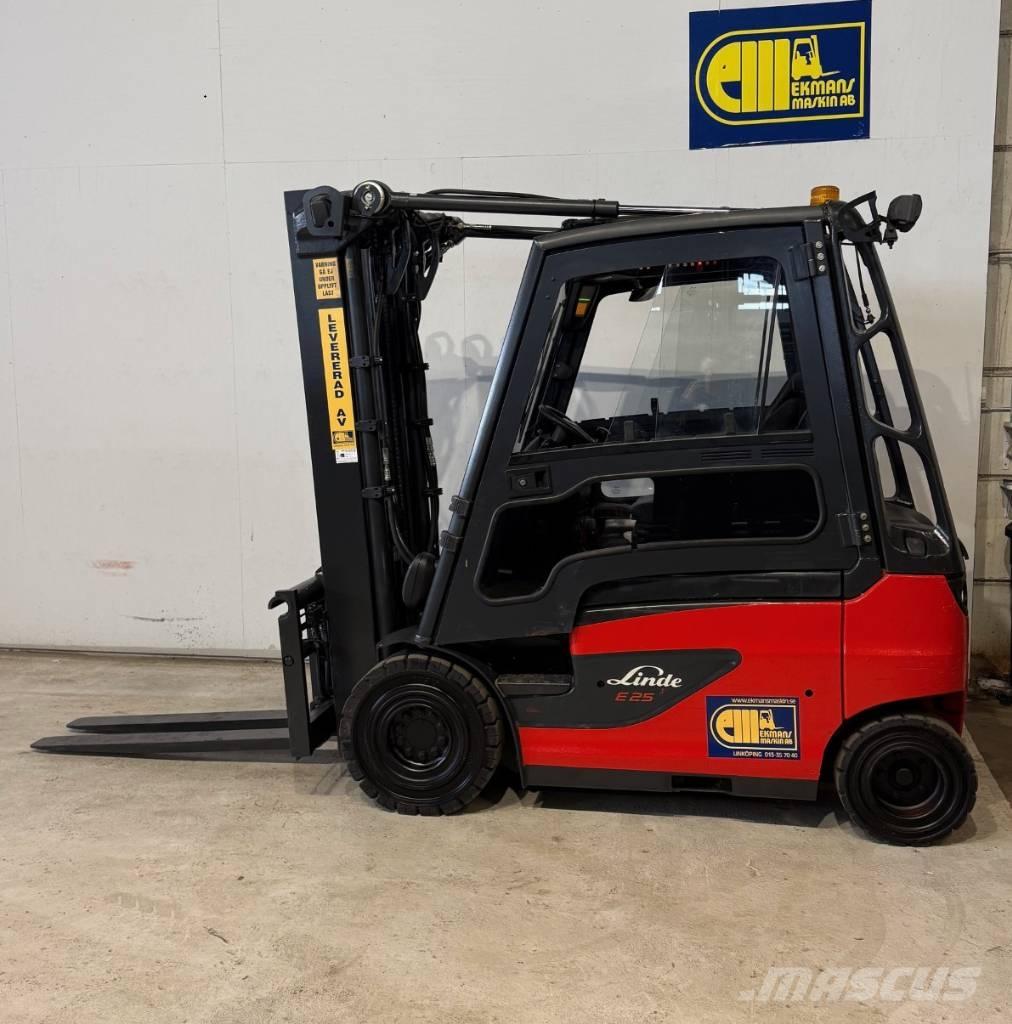 Linde truck E25 Электропогрузчики