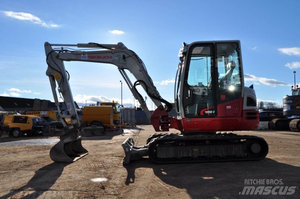 Takeuchi TB 250-2 Мини-экскаваторы