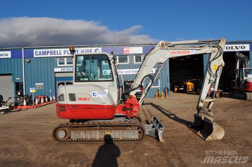 Takeuchi TB 250-2 Мини-экскаваторы