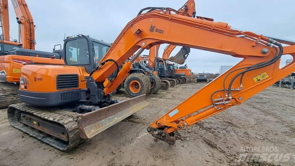Doosan DX 85 R-3 Малые экскаваторы 7т-12т