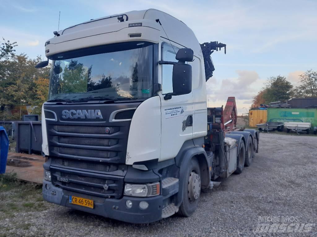 Scania R 520 Автомобильные краны