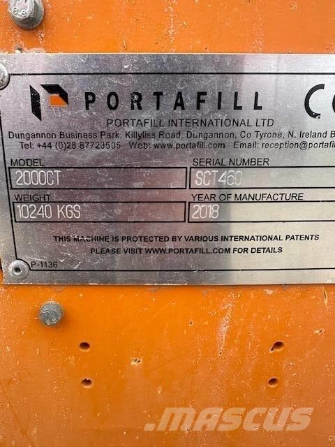 Portafill 2000CT Мобильные грохоты