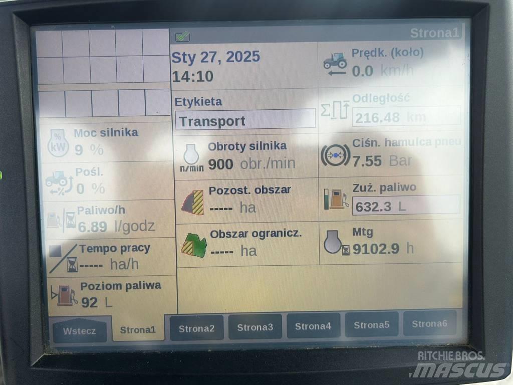 New Holland T 8.350 Трактора