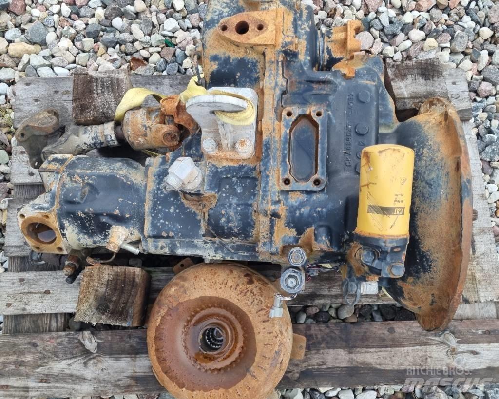 CAT 428C Трансмиссии и КПП