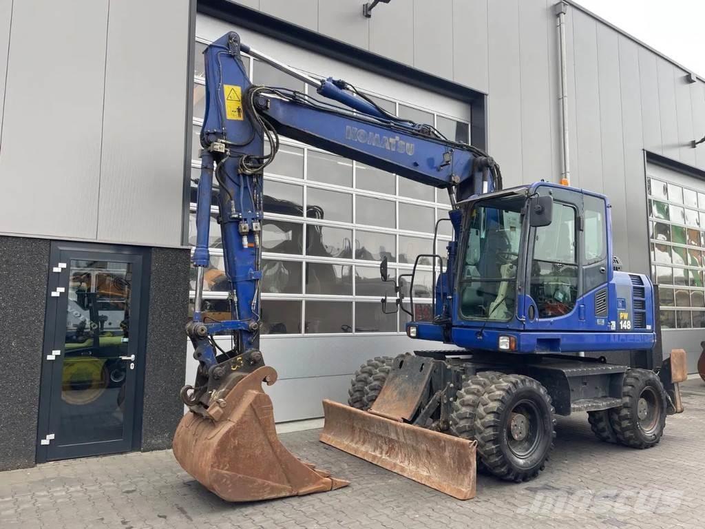 Komatsu PW148-8 Колёсные экскаваторы