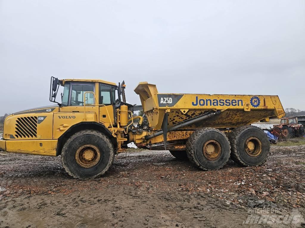Volvo A25D / a30, a35 Шарнирно-сочленённые самосвалы