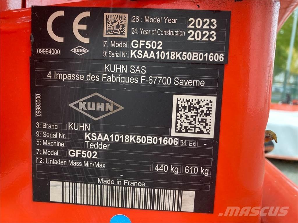 Kuhn GF 502 Грабли-ворошилки