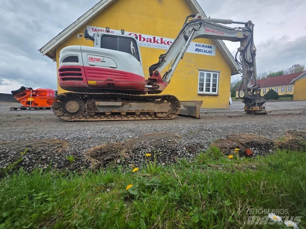 Takeuchi TB 290 Малые экскаваторы 7т-12т
