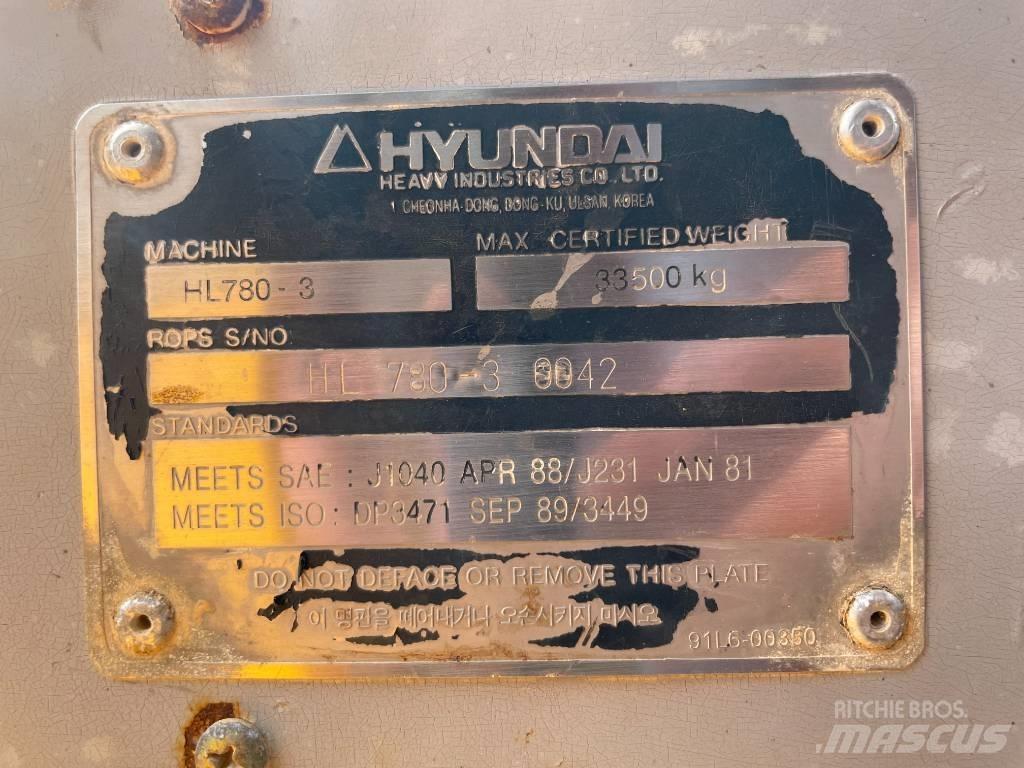 Hyundai HL 780-3 A Фронтальные погрузчики