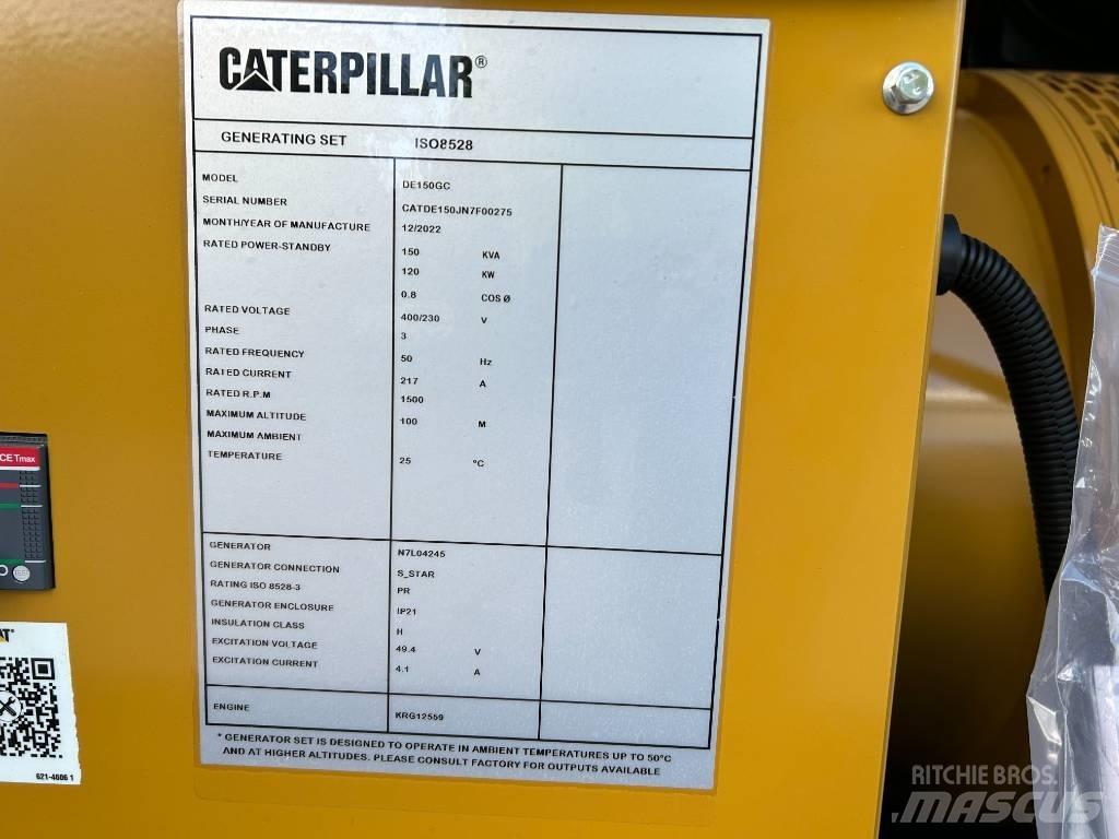 CAT DE 150 Дизельные генераторы